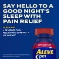 thumbnail image 4 of Aleve PM Soft Grip Arthritis Cap Pain Reliever & Nighttime Sleep Aid Caplets, 120 Count, 4 of 8