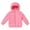 Pink, variant on CYRBOKO Puffer Coats for Girls, Thermal Long Sleeve Lightweight Full Zip Winter Jackets Gray Size 8-9 T