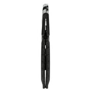 Mainstays One Step Folding Step Stool, Black Plastic