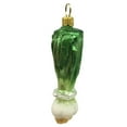 thumbnail image 3 of Green Onion Scallion Polish Glass Christmas Ornament Vegetable Food Set of 2, 3 of 4