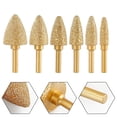 thumbnail image 2 of Tête de Meulage Rotative en Diamant Brossé 10mm pour Pierre Acier, 2 of 6