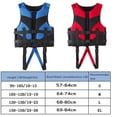 thumbnail image 3 of Niños Chalecos Salvavidas Inflables Ajustables Con Hebillas Suavidad Cremallera Suministros De Emergencia Accesorios De Canotaje Para Nadar Niñas Azul / L Yuarrent OD015602-01, 3 of 6