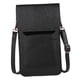 thumbnail image 1 of Bolso de hombro Sunnimix Cartera de Mujer negro con correa de hombro, 1 of 8