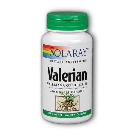 Solaray Valériane 100 Capsules