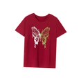 thumbnail image 3 of Camiseta para mujer de ajuste regular básica para vacaciones, camping, uso diario S, 3 of 7