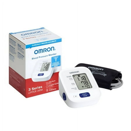 Omron 3 Series Digital Upper Arm Blood Pressure Monitor BP7100 Adult Large Cuff