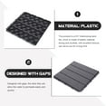 thumbnail image 2 of Plastic Interlocking Deck Tile Patio Deck Tile Waterproof Outdoor Flooring Grey, 2 of 8