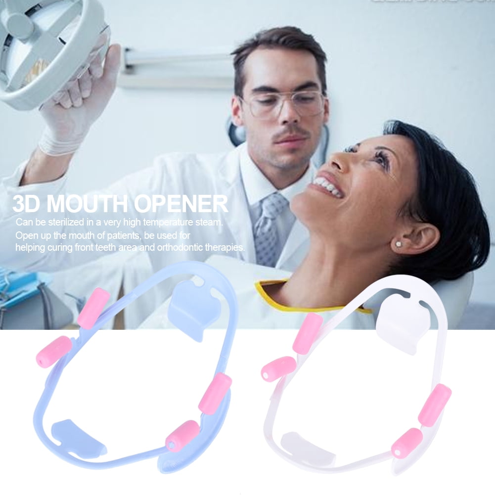 WALFRONT 2 Sizes Disposable 3D Mouth Opener Dental Intraoral Cheek