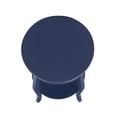 thumbnail image 4 of Powell Fiore Round Indoor Accent Side Table with Shelf, 24" Tall, Navy Blue, 4 of 8