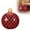 Red/Black, variant on Giant Plastic Christmas Ball Ornament, Oversized Check Shiny Bauble with Hanging Loop, Inflatable Shatterproof Xmas Decor for Front Door, Yard, Porch, Indoor Outdoor Winter Holiday Party Decoration