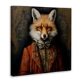 thumbnail image 2 of Stupell Industries Traditional Mystical Metamorphosis Fox Canvas Art, 17 x 17, by Lazar Studio, 2 of 8