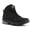 Black-cushion, variant on Non Slip Work Shoes for Men Water Resistant Leather Hiking Boots Air Cushion (Size 9.5)