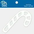 thumbnail image 2 of Chip Shape 6pc Candy Cane White, 2 of 2