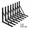 8 Pack-Black-18''x12'', variant on 12 Pack-White 22''x12'' Heavy Duty Metal Shelf Support Brackets with Screws