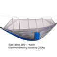 thumbnail image 3 of Hamaca para acampar para 1-2 personas Hamaca transpirable con dosel Secado rápido Senderismo Camping, 3 of 7