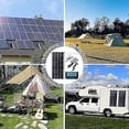 thumbnail image 3 of 300w 12v Solar Panel, Solar Panel Kit, Battery Charger Kit with 60a Solar Charge Controller for RV, Yacht, Outdoor, 3 of 3