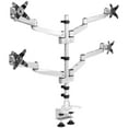 thumbnail image 3 of Mount-It! Full Motion Quad Monitor Desk Mount with Clamp and Grommet, 3 of 10