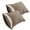 Khaki, variant on Qiopertar Satin Pillowcase Set, 20x30 Inch Imitation Silk Pillowcases (2 Pack), Envelope Closure Soft Breathable Pillow Covers for Bedroom, Hotel, Travel, Pink