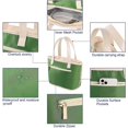 thumbnail image 5 of Lunch Bags Women Insulated Lunch Box Adult For Women With Pocket For Office Work Picnic Shopping (B-Green), 5 of 5