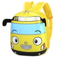 thumbnail image 2 of OUSITAID 3D Cartoon Bus Backpack Cute Kindergarten School Backpack Small Go for An Outing, 2 of 9