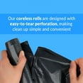 thumbnail image 4 of 6-10 Gallon Black Trash Bags - 1000 Count Heavy Duty Leak Proof Garbage Bags for Bathroom Kitchen Office, 4 of 5