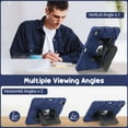 thumbnail image 4 of Fintie Rugged Case for iPad (A16) 11th Generation 11 Inch (2025), iPad 10th Generation 10.9 Inch (2022) - Heavy Duty Shockproof Kid-Friendly Protective Cover, Built-in Kickstand, Navy, 4 of 10