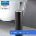 thumbnail image 3 of Bamodi Toilet Brush with Holder - Free Standing Stainless Steel Toilet Brushes Including 3, 3 of 7