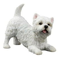 Veronese Design West Highland White Terrier Dog Sculpture