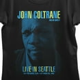 thumbnail image 2 of John Coltrane Live in Seattle Women's Black Short Sleeve Tee-XL, 2 of 3