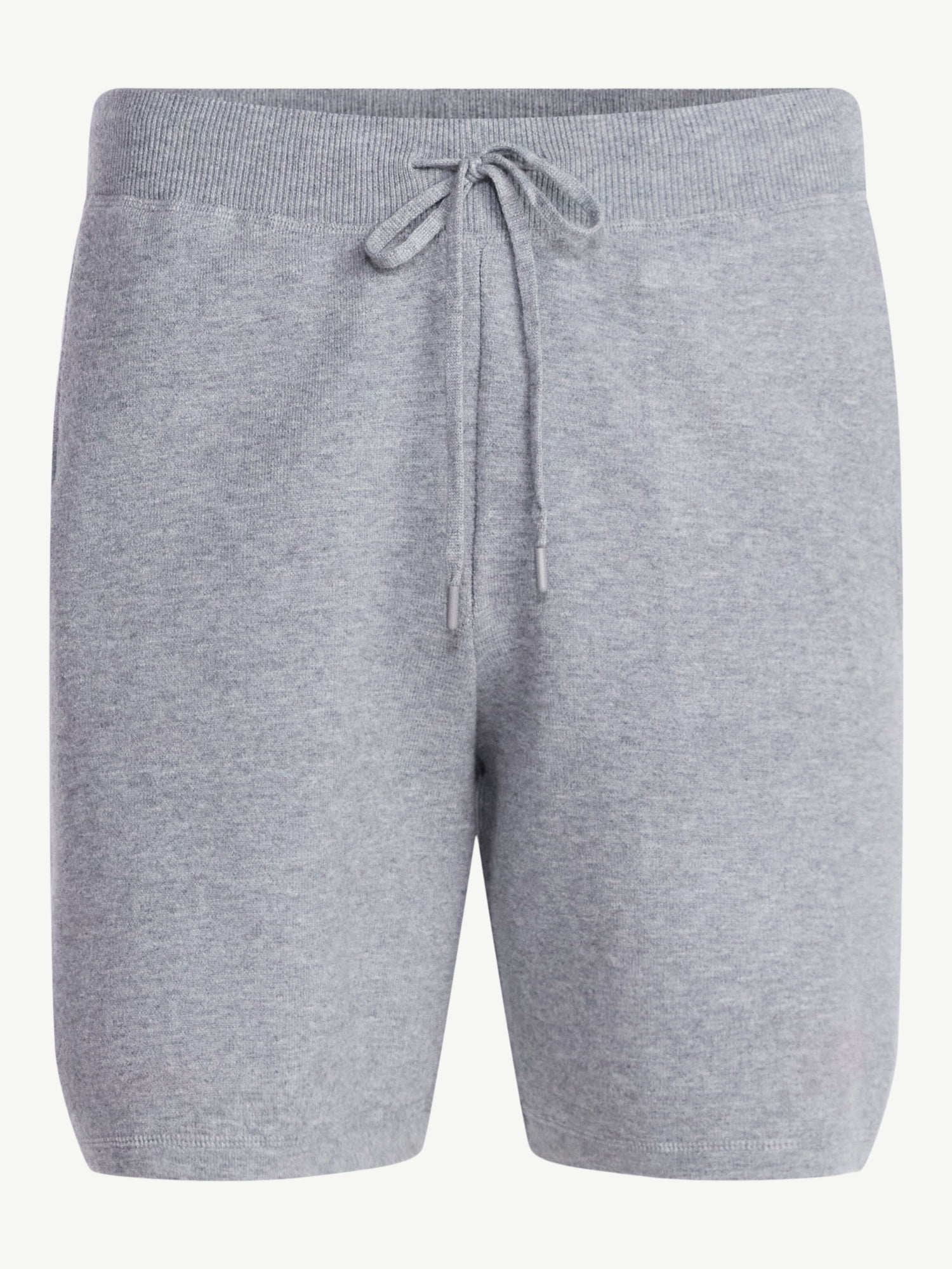 Free Assembly Men's Pull On Sweater Shorts, 7" Inseam, Sizes S-3XL