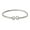 Silver, variant on Better Jewelry Ball End .925 Sterling Silver West Indian Bangle (MADE IN USA) (1 piece)