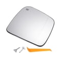 thumbnail image 1 of Reemplazo de vidrio del espejo retrovisor derecho 1 pieza, vidrio blanco calefaccionado con respaldo, adecuado para Dodge Durango 14-19, 1 of 6