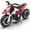 Red, variant on iRerts 24V Electric Dirt Bike for Kids, 200W Kids Electric Bike for Boys Girls Ages 6+, Kids Ride on Motorcycle with EVA Wheels, Suspension System, Safe Speed 4.35-9 MPH, Bluetooth Music, Pink