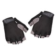 thumbnail image 1 of Guantes de medio dedo Guantes deportivos sin dedos para conducir motocicleta Negro S, 1 of 9