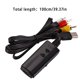 thumbnail image 2 of Portátil Mini HD Compuesto AV RCA a HD Video Adaptador Audio AV Cable Cable Convertidor Methold EL5618-00B, 2 of 2