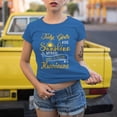 thumbnail image 2 of July Girls Are Sunshine Mixed With A Little Hurricane T-Shirt, Funny Birthday Shirt for Women, Perfect Gift for July Birthday, 2 of 4