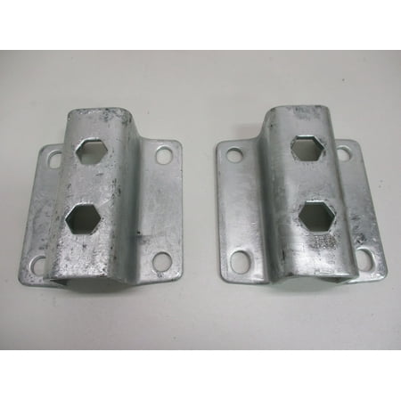 

Galvanized Pontoon Boat Trailer Metal Y-Guide Brackets For 1-1/2 Square Posts