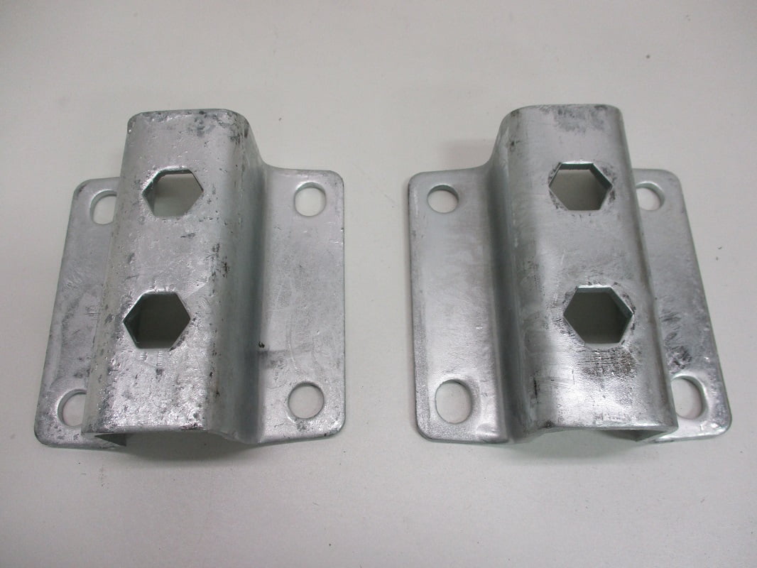 Galvanized Pontoon Boat Trailer Metal Y Guide Brackets For 1 1 2 Galvanized Pontoon Boat Trailer Metal Y Guide Brackets For 1 1 2
