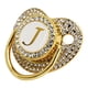 thumbnail image 3 of Chupete Baby Bling Chupete Curvo Dorado para Bebé Tecnología Innovadora, 3 of 14