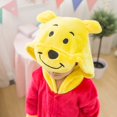 thumbnail image 4 of Pijamas de Winnie Bear Onesie para mujer, disfraz de Cosplay de animales Kigurumi, Pijamas familiares para Halloween, 4 of 4