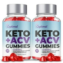 Optimal Keto Gummies, Optimal Gummies with Apple Cider Vinegar, 2 Month Supply, Dietary Supplement (2 pack)
