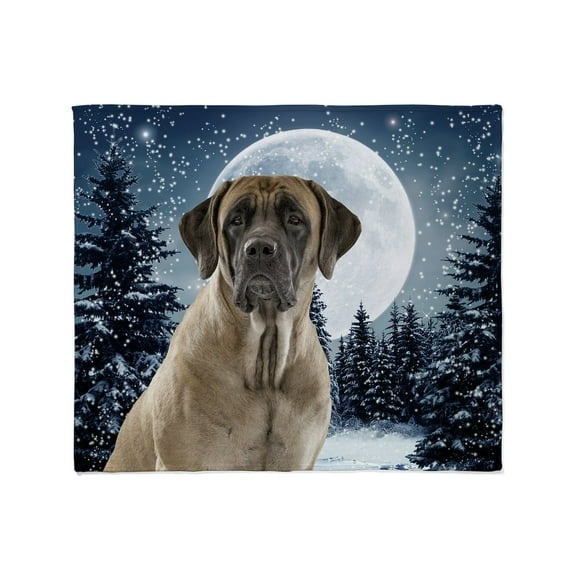 CafePress - Mastiff Throw Blanket - Soft Fleece Throw Blanket, 50"x60" for All Ages