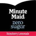 thumbnail image 3 of Minute Maid Zero Sugar Strawberry Lemonade Bottle, 52 fl oz, 3 of 11