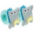 thumbnail image 5 of Slap Bracelets Animal Shape Plush Children Halloween Parties 6.5x5.5cm Easy to Use 2Pcs, 5 of 5