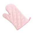 thumbnail image 2 of Single Kitchen Cooking Microwave Oven Glove Mitt Pot Pad Heat Proof Protection - Heat-Resistant Microwave-Safe Oven-Safe With Pink Color - For Home Kitchen Cooking Baking Heating, 2 of 3