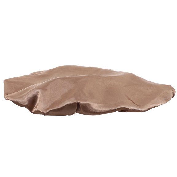 Yardwe Satin Sleeping Cap Golden Women Keep Hair Neat for Sleep 1Set