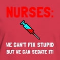 thumbnail image 3 of CafePress - Nurses Sedated T Shirt - Women's Traditional Fit Dark T-Shirt, 3 of 4