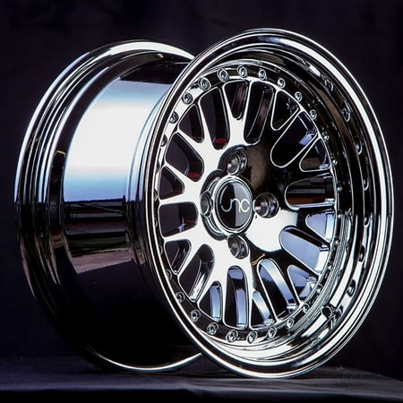 For 17x9 inch (1 Single Wheel Only) JNC Wheels - 17" JNC001 Platinum Rim - 4x100/4x114.3 JNC Wheels-18510014790
