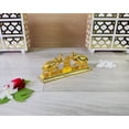 thumbnail image 5 of GoldGiftIdeas Gold Plated Ganesh Elephant Kankavati for HomeTemple, Kumkum Box for Women, Pooja Items for Return Gift,Sindoor Dani for Bride (Pack of 20), 5 of 6