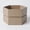 Gray, variant on TopComfy Hexagon Terrace Planter Box Decorative Geometric Growing Container Adjustable Planting Depth Efficient Drainage System Compact Space Saving for Flowers Herbs, Gray
